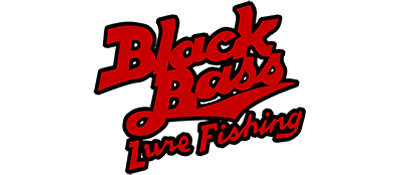 Black Bass Lure Fishing logo for GameBoy